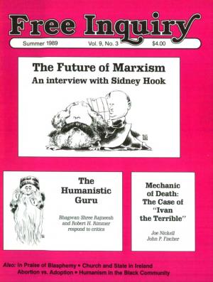The Future of Marxism an Interview with Sidney Hook