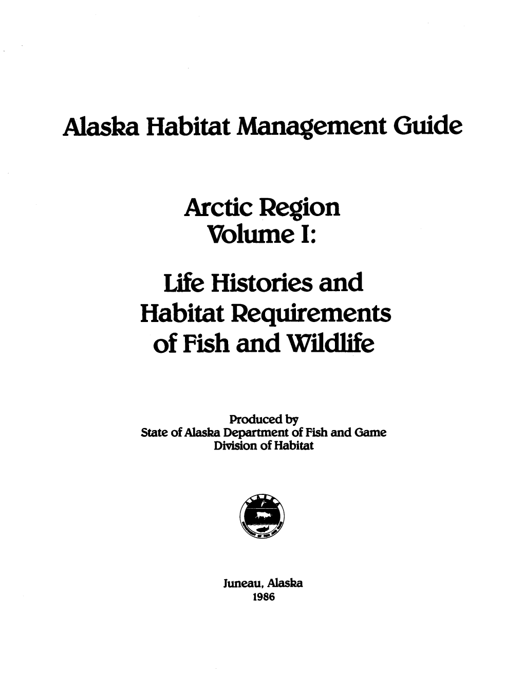 Alasha Habitat Management Guide