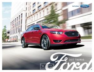 2018 Ford Taurus Brochure