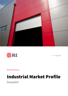 Industrial Market Profile Düsseldorf Düsseldorf