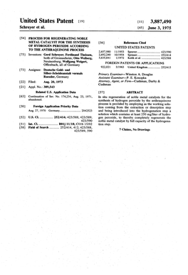 United States Patent [1911 [111 3,887,490 Schreyer Et Al