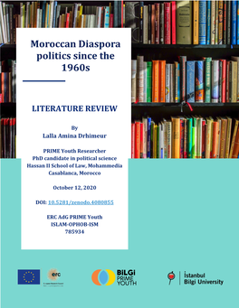 Moroccan Diaspora Politics Since the 1960S