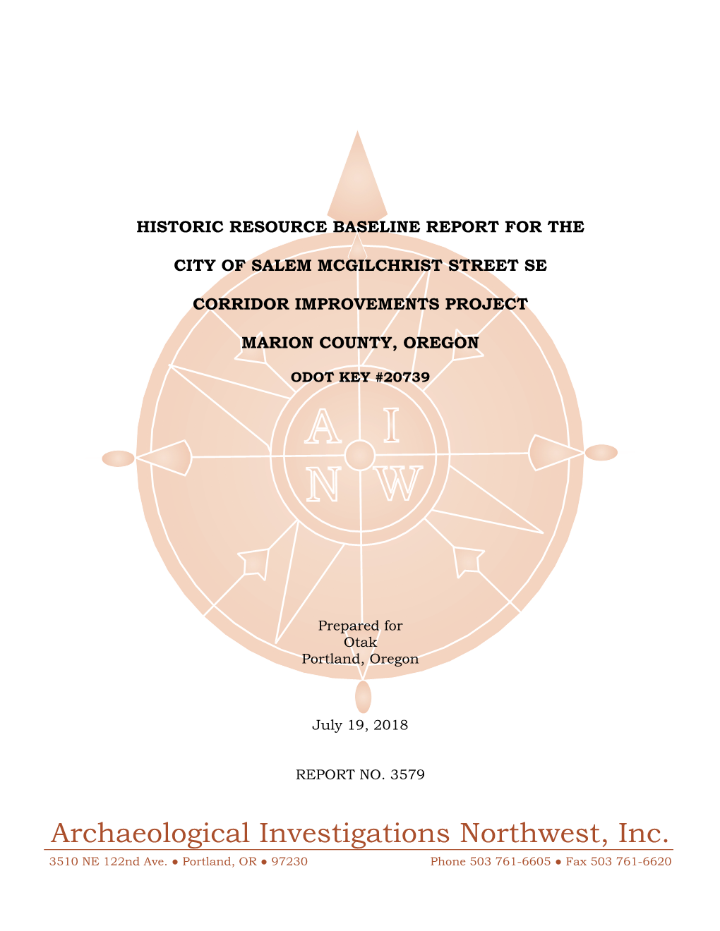 Historic Baseline Report