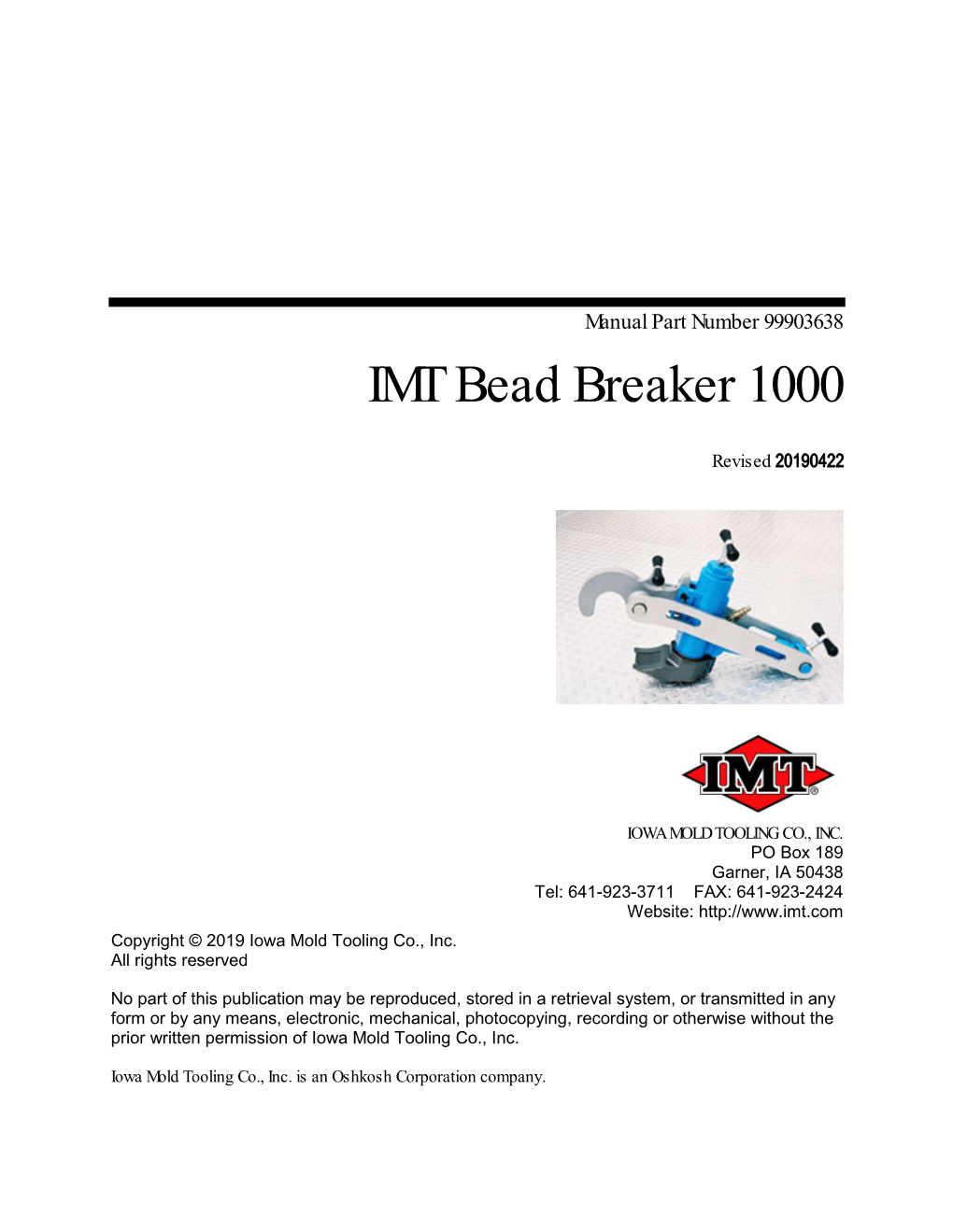 IMT Bead Breaker 1000