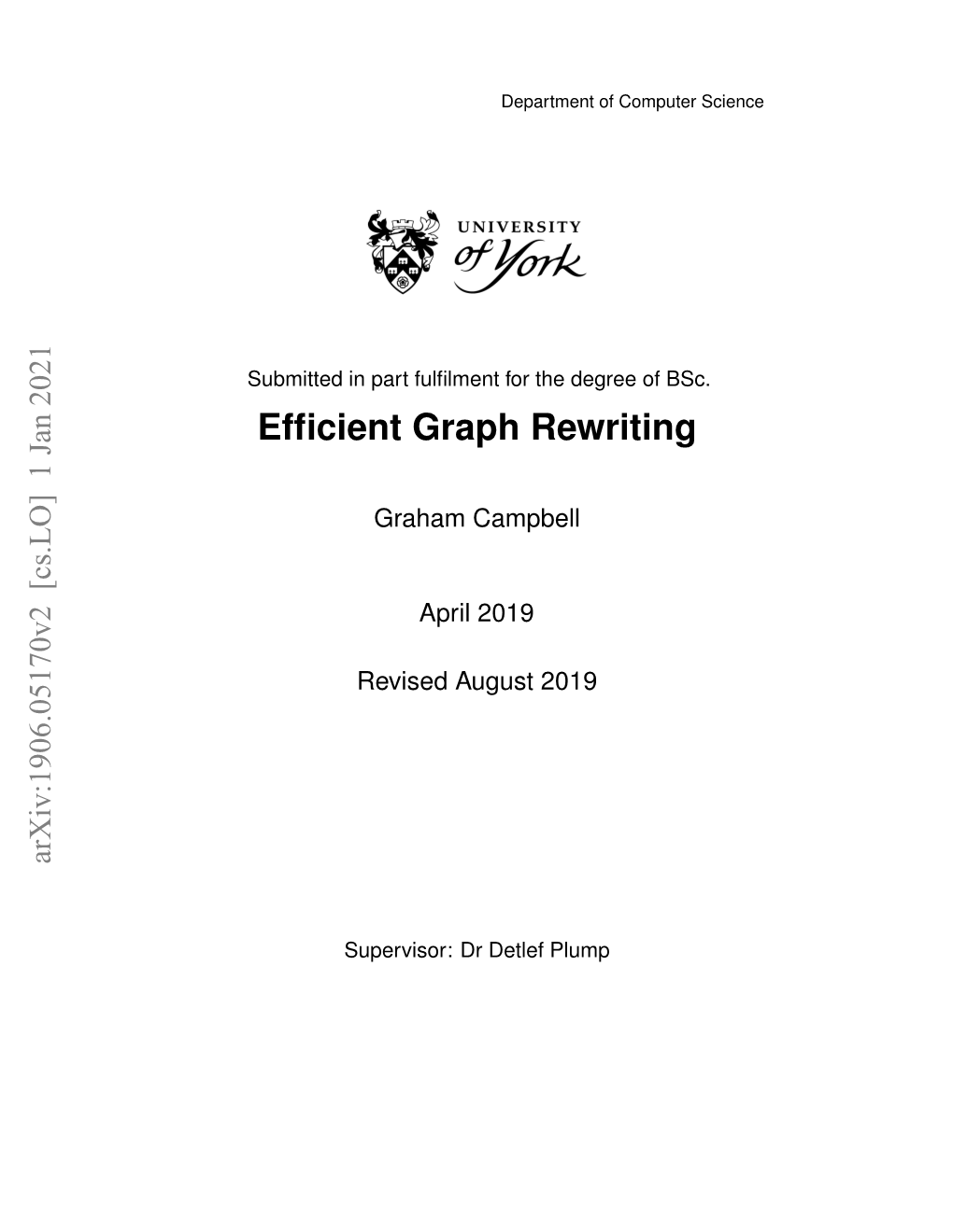 Efficient Graph Rewriting