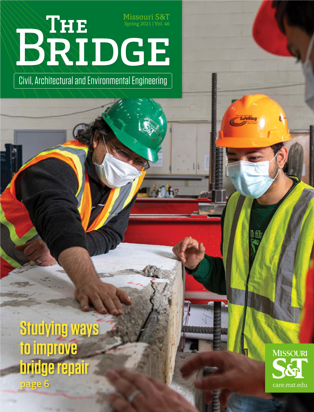 Studying Ways to Improve Bridge Repair Page 6 Care.Mst.Edu