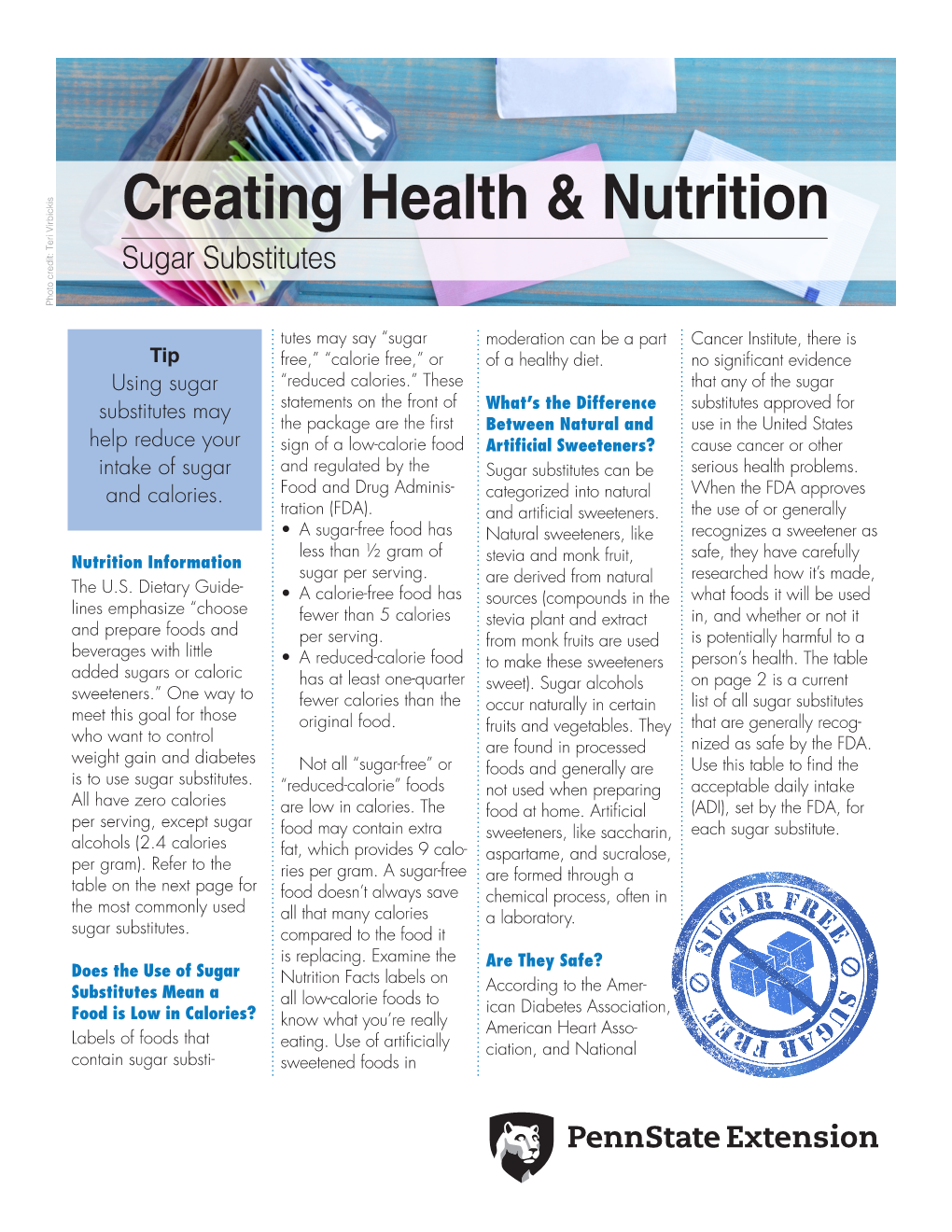 Creating Health & Nutrition