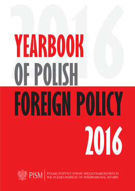 Yearbook of Polish Foreign Policy 2016