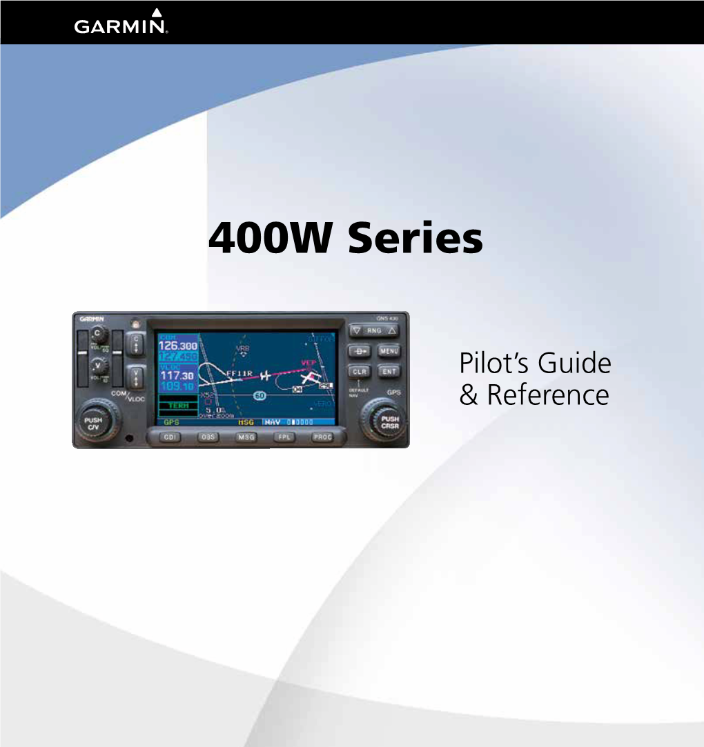 GNS 430W, and GNS Interfaces Addendum 430AW Models