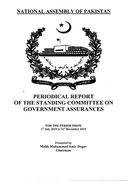 Of the Standing Committee on Government Assurances