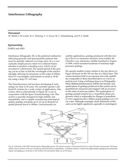 Interference Lithography