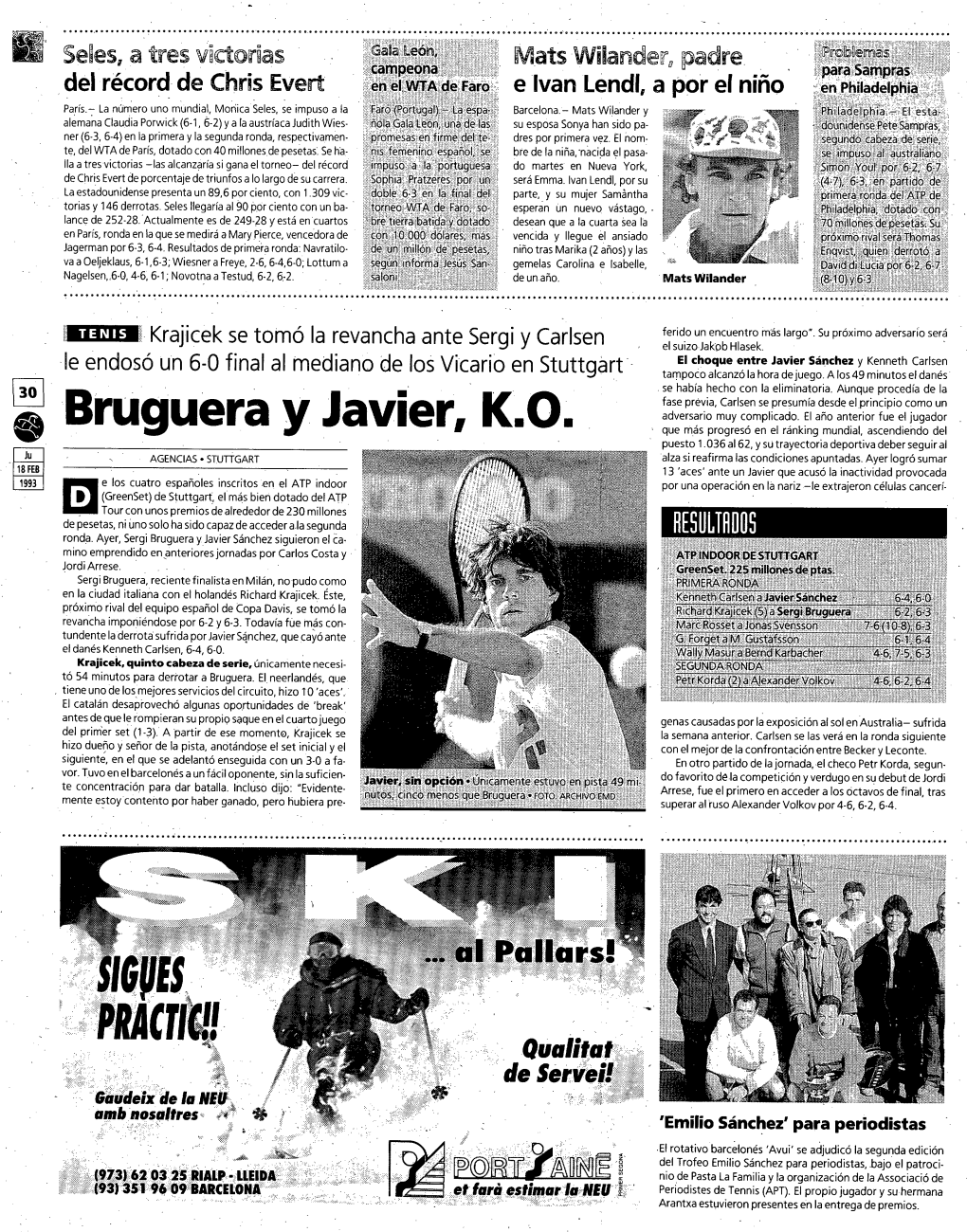 Bruguérá Y Javier K.O.. “•' ' .1 ''...O ___(973J62