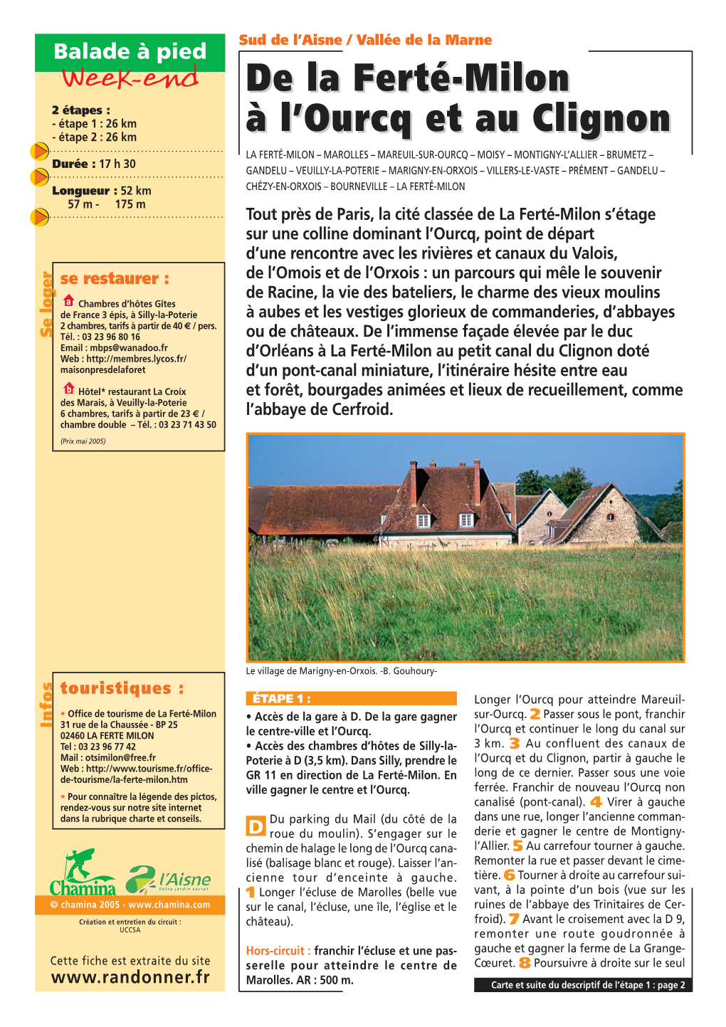 De La Ferté-Milon À L'ourcq Et Au Clignon (Page 3)