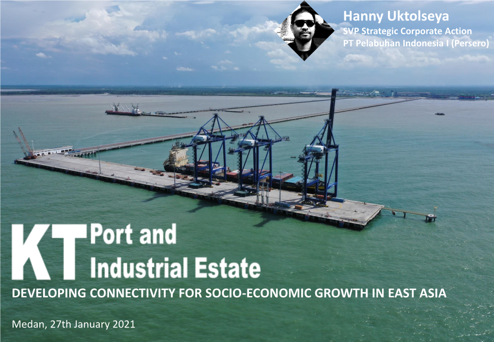 Hanny Uktolseya SVP Strategic Corporate Action PT Pelabuhan Indonesia I (Persero)