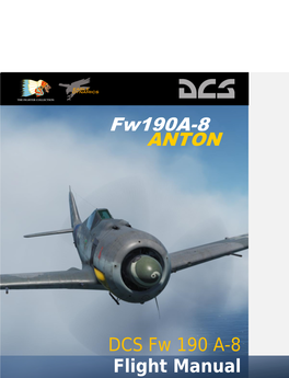 DCS Fw 190 A-8 Flight Manual DCS [Fw 190 A-8]