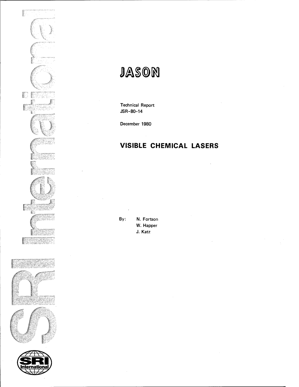 Visible Chemical Lasers