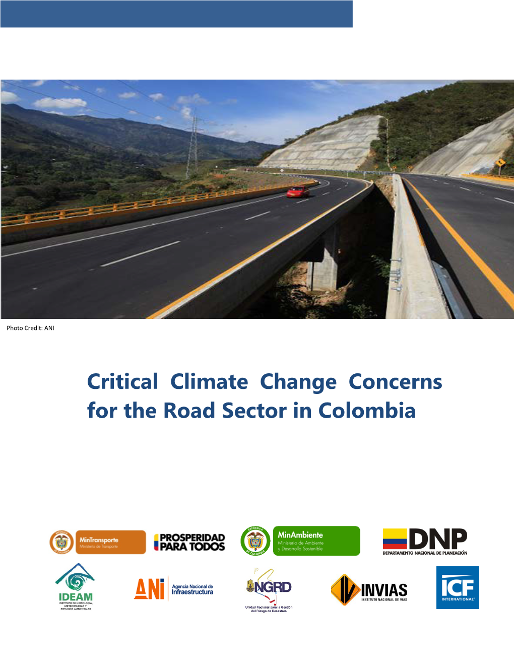 Critical Climate Change Concerns for the Road Sector in Colombia