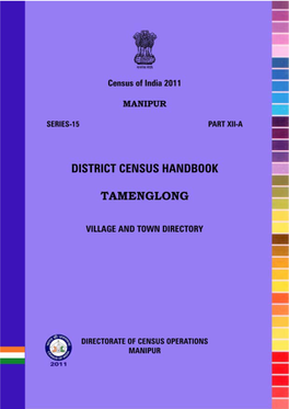District Census Handbook Tamenglong