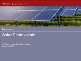 Solar PV 2 Executive Summary (1/7)
