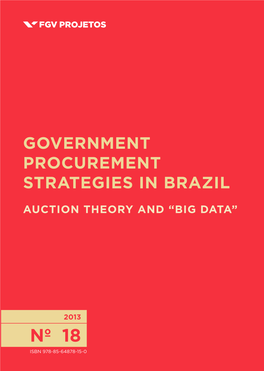 Nº 18 Government Procurement Strategies in Brazil Auction