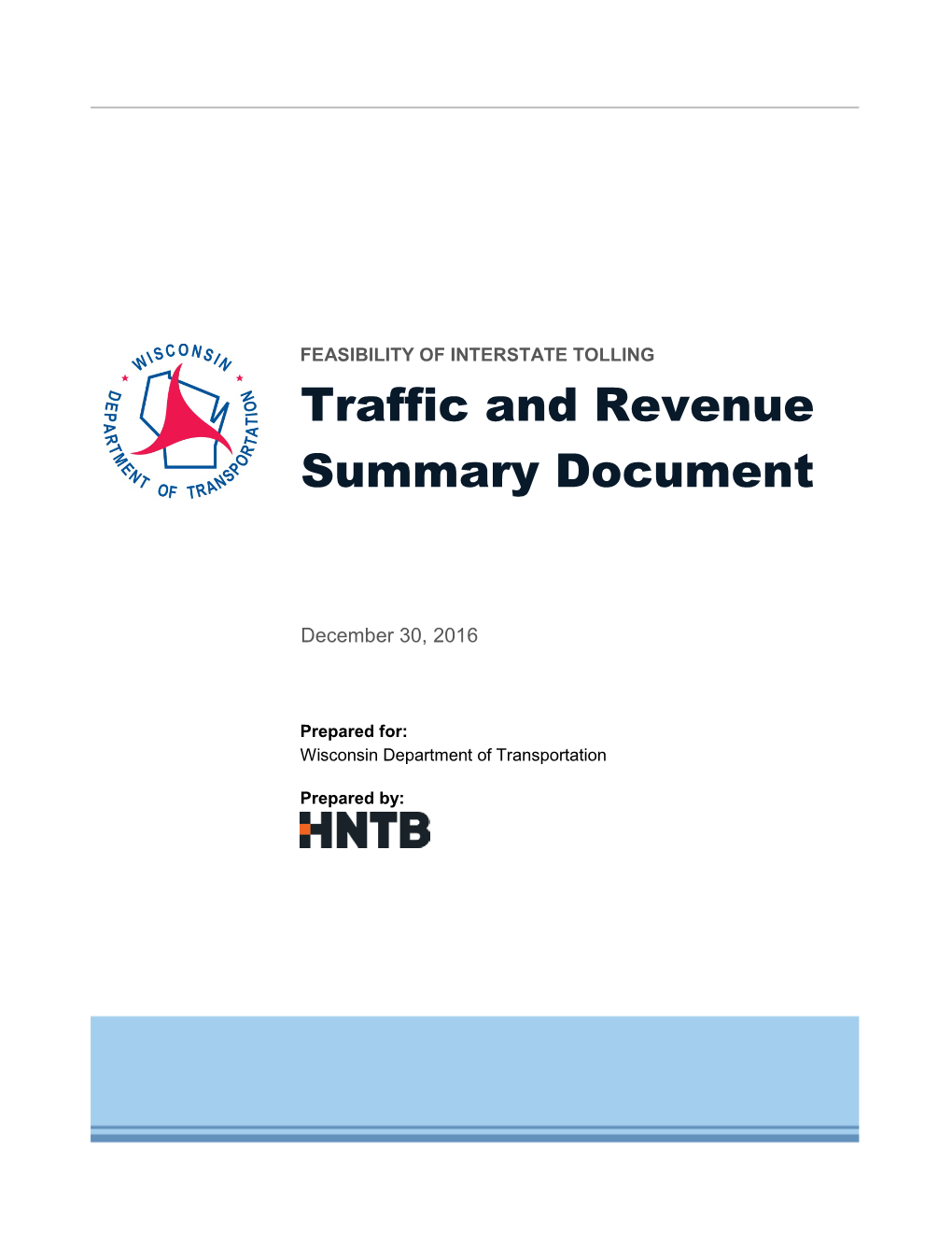 2016 Wisconsin Tolling Feasibility Study Task 3