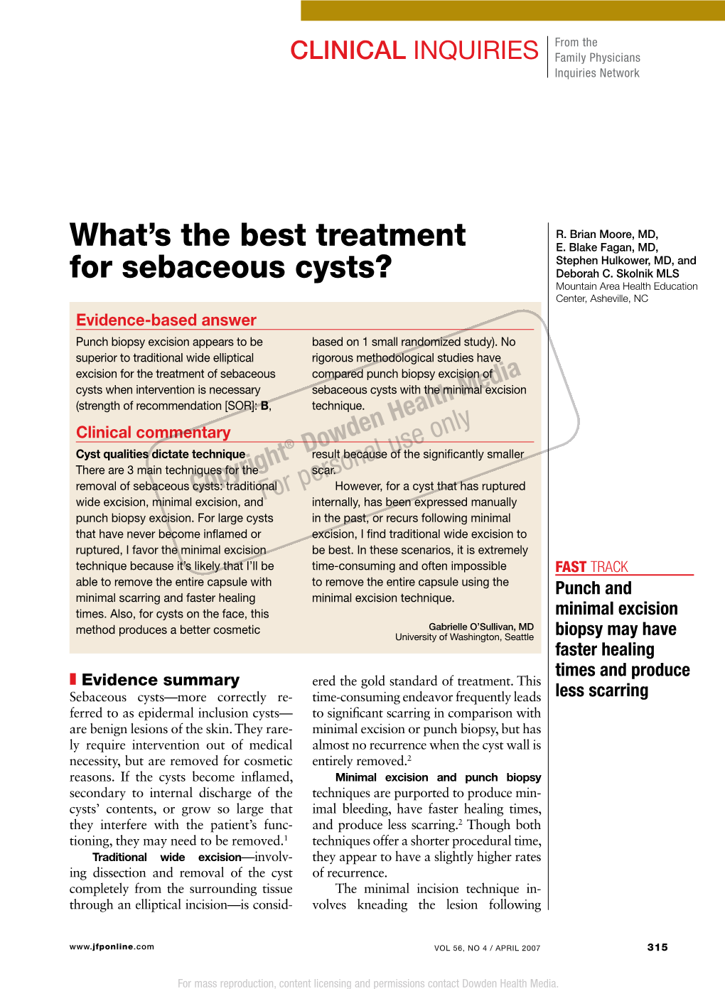 Whats The Best Treatment For Sebaceous Cysts Docslib 