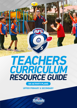 Resource Guide Six Activity Plans Upper Primary & Secondary