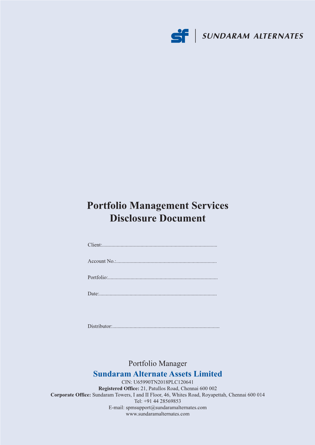 Disclosure Document