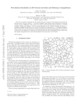 Percolation Thresholds on 2D Voronoi Networks and Delaunay Triangulations