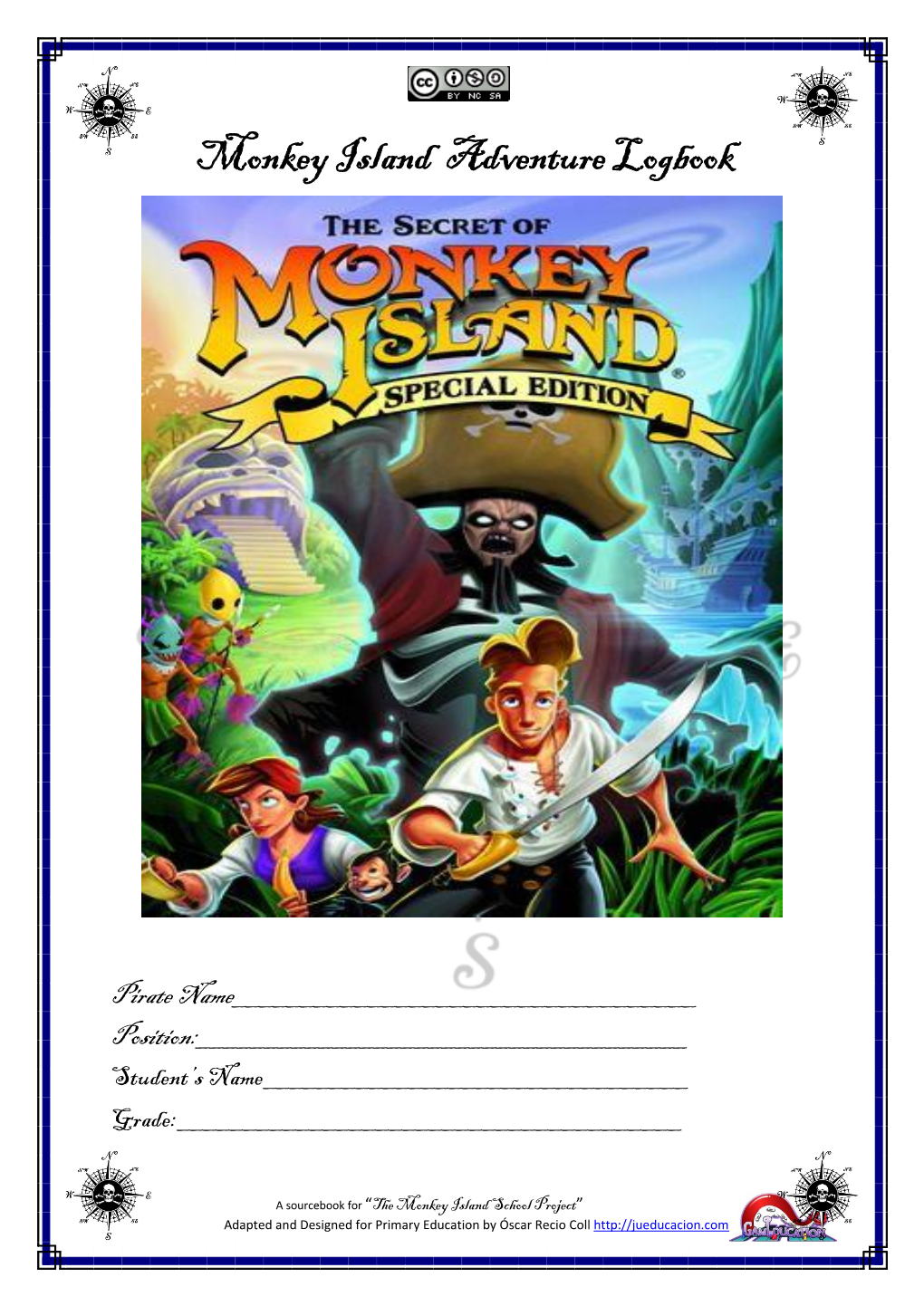 Monkey Island Adventure Logbook