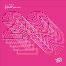 Jahresbericht 2020 – Musicboard Berlin Gmbh