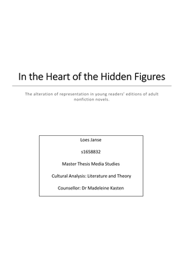 In the Heart of the Hidden Figures