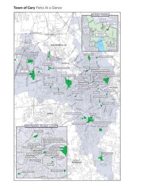 Town of Cary Parks at a Glance