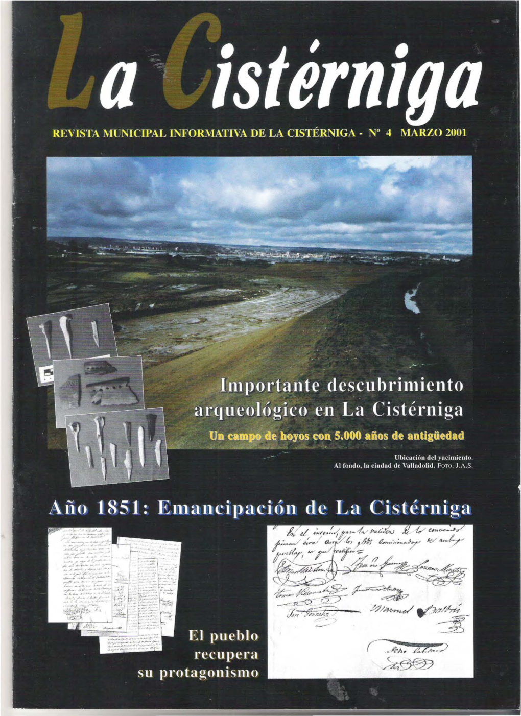 REVISTA MUNICIPAL DE LA CISTERNIGA - No O - MARZO 2000