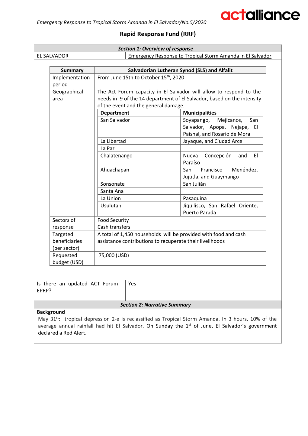 RRF 05 -2020 Tropical Storm Amanda SLV-PDF