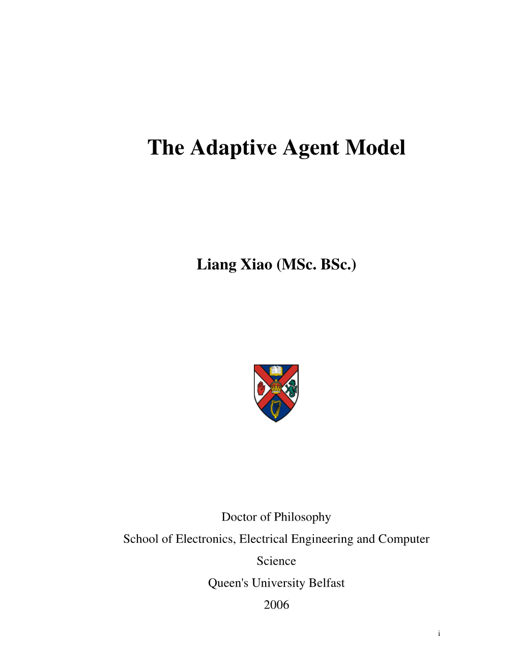 The Adaptive Agent Model