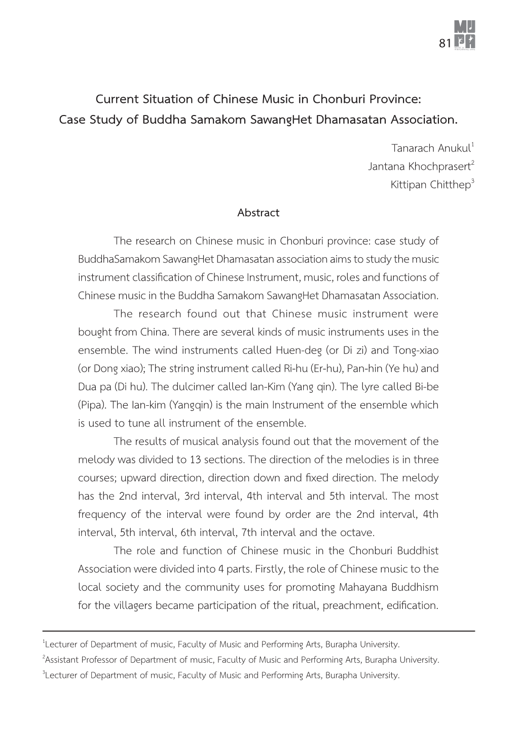 Case Study of Buddha Samakom Sawanghet Dhamasatan Association
