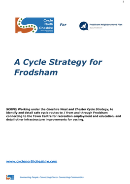 A Cycle Strategy for Frodsham