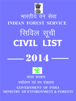 IFS Civil List 2014