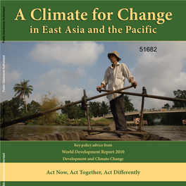 World Development Report 2010 Development and Climate Change