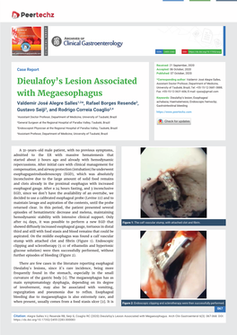 Dieulafoy's Lesion Associated with Megaesophagus