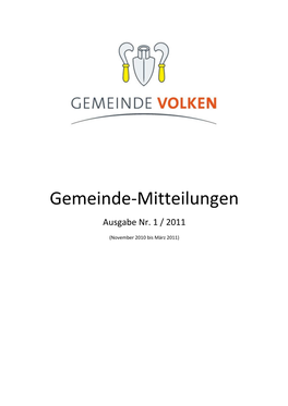 Gemeinde-Mitteilungen