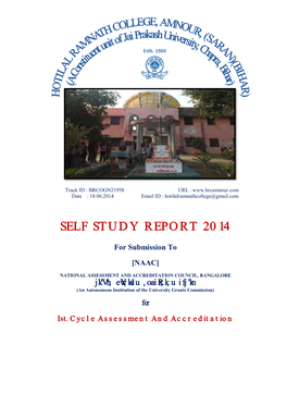 Self Study Report 2014