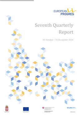 European PROGRES Seventh Quarterly Report 01 October