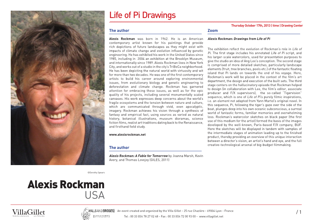 Alexis Rockman Was Born in 1962