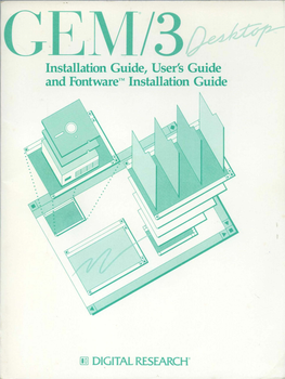 Installation Guide, User's Guide and Fontware™Installation Guide
