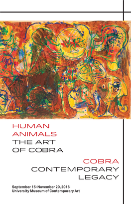 HUMAN ANIMALS the ART of COBRA COBRA CONTEMPORARY LEGACY