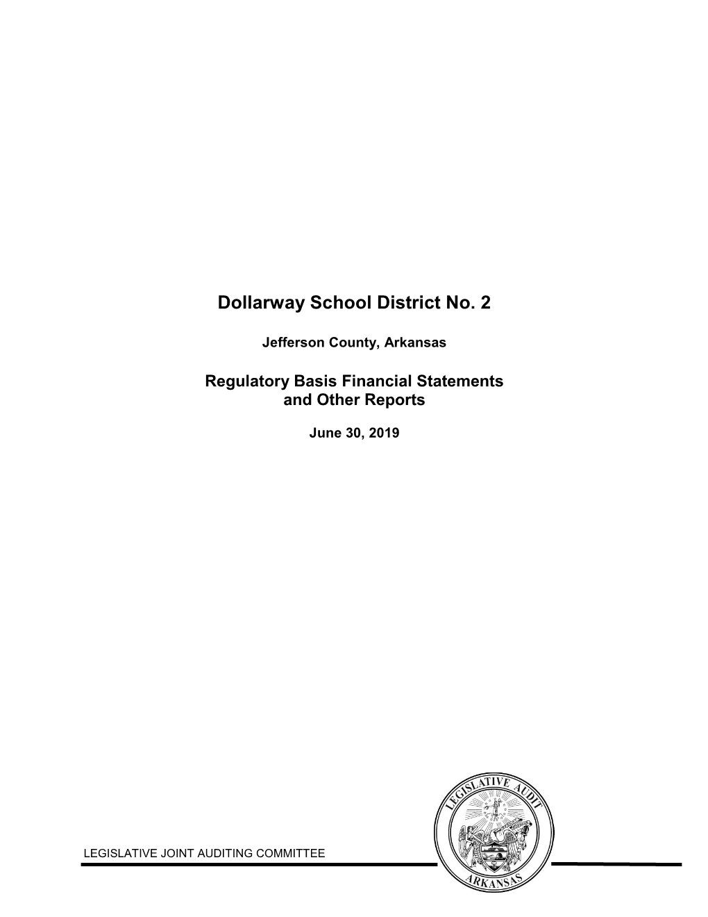 EDSD18919 Dollarway School District