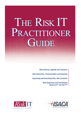 Risk It Practitioner Guide