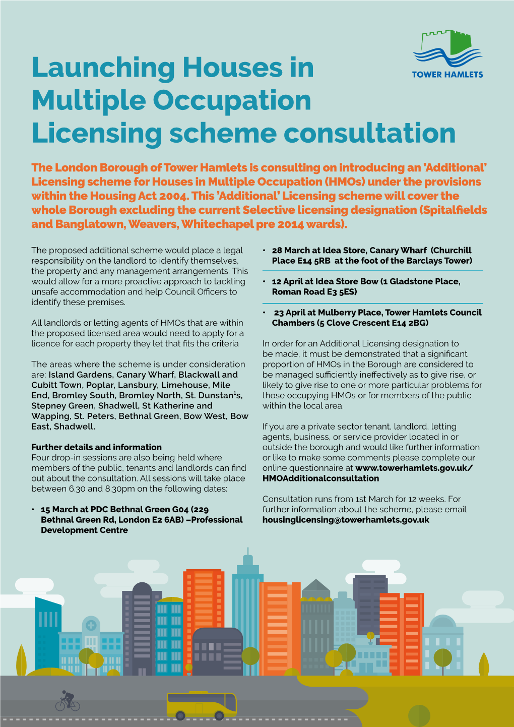 Launching Houses in Multiple Occupation Licensing Scheme Consultation